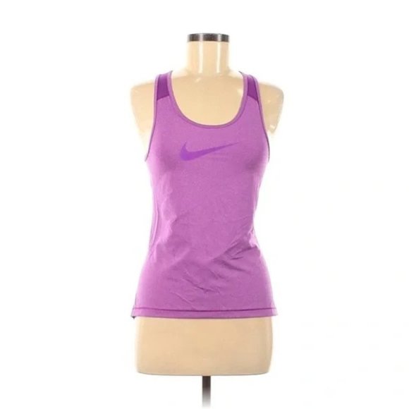 Nike Pro Tank Top Two-tone  Tank Top Swoosh Logo‎ Workout Size Medium - Picture 1 of 9